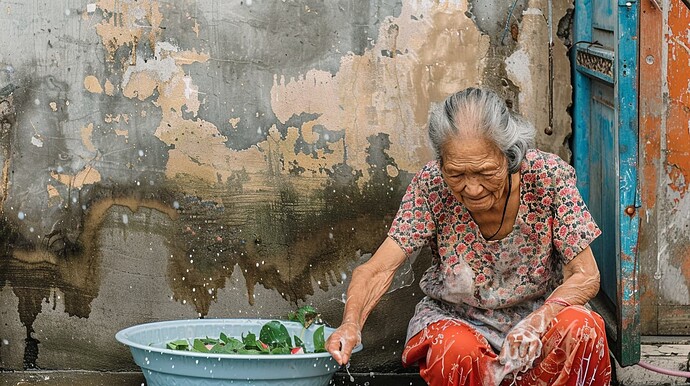 netiten_An_elderly_Chinese_woman_washes_Zongye_leaves_on_the_st_fec4bbdc-2a68-4882-a798-ecb14a9565d7.jpg