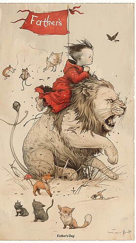 netiten_Creative_poster_A_lovely_boy_in_red_riding_a_lionThe_li_c2db2d76-209f-40c4-9cce-3582e96e874d.jpg