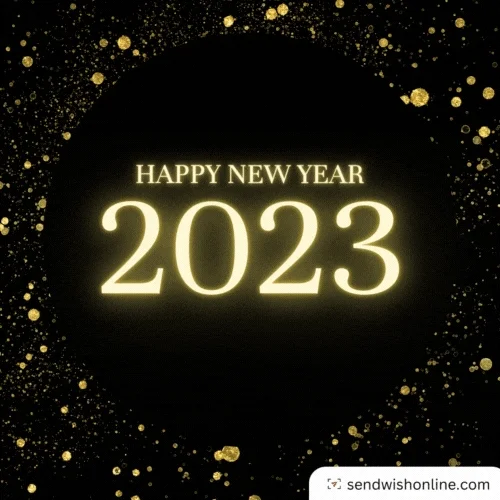 Happy New Year GIF by sendwishonline.com