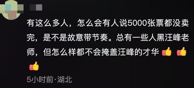 汪峰洛阳演唱会惨淡收场 场馆空荡荡